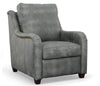 Image of Francis Power Reclining "Wall Hugger" Leather Sofa Collection