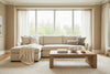 Image of Grady "Quick Ship" Two Piece Bench Seat Modern Pillow Back Sectional -Version 2