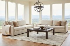 Grady 93 Inch "Quick Ship" Oversized Deep Seat Fabric Sofa
