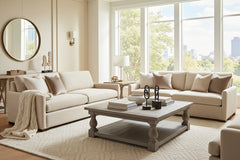 Grady 81 Inch "Quick Ship" Oversized Deep Seat Studio Size Fabric Sofa
