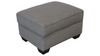 Image of Paulette Designer Style Fabric Upholstered Ottoman Footstool