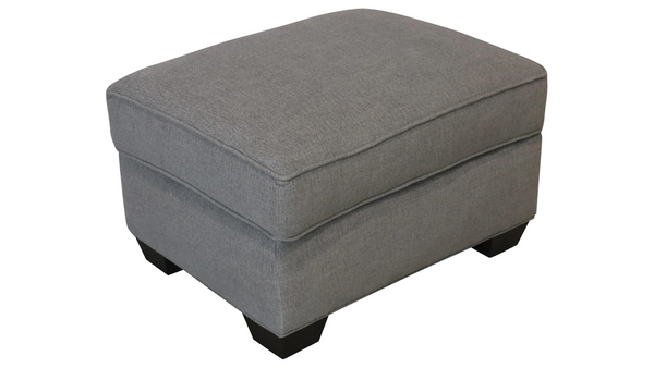 Michelle "Designer Style" Fabric Upholstered Footstool Ottoman