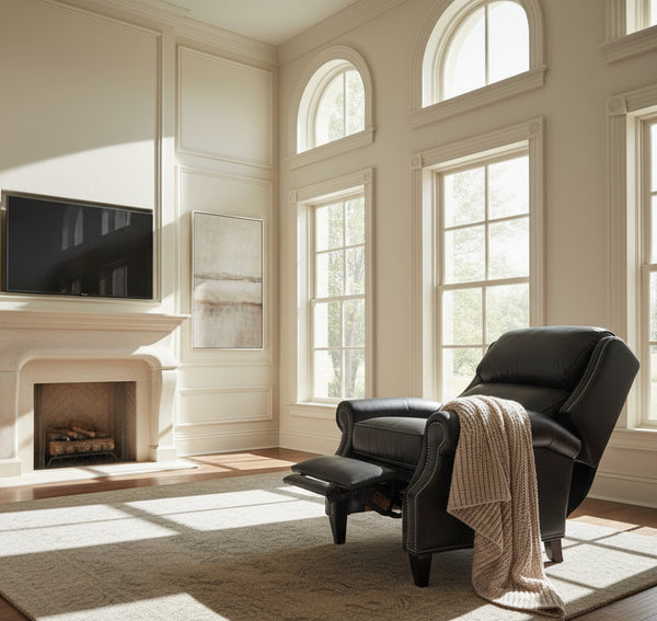 Holt Traditional Leather Recliner