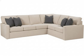Jennifer Fabric Upholstered Sectional Sofa