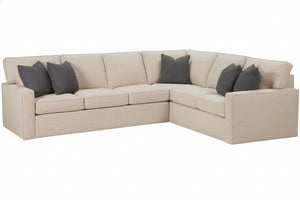 Jennifer Fabric Upholstered Sectional Sofa