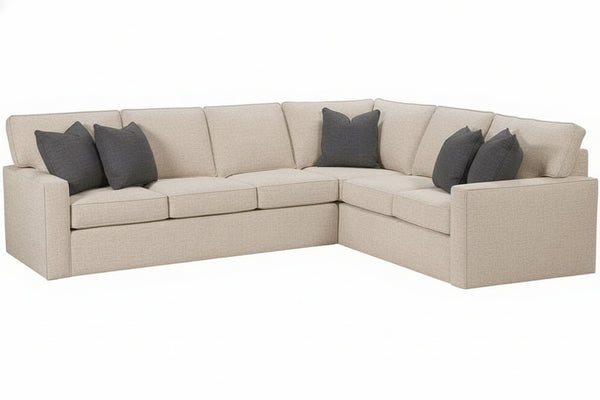 Jennifer Fabric Upholstered Sectional Sofa