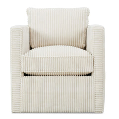 Jocelyn "Quick Ship" SWIVEL Upholstered Fabric Accent Chair