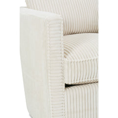 Jocelyn "Quick Ship" SWIVEL Upholstered Fabric Accent Chair