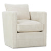 Image of Jocelyn "Quick Ship" SWIVEL Upholstered Fabric Accent Chair