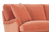 Image of Katie 79 Inch Custom English Arm Fabric Apartment Size Sofa