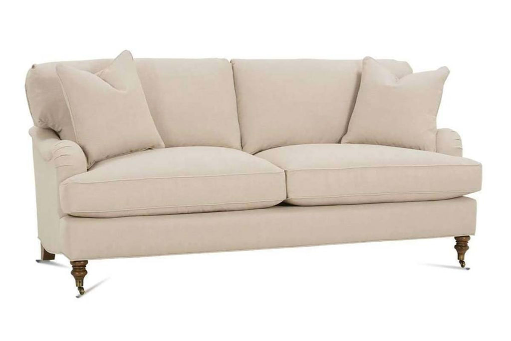 Kristen English Arm Two Seat Pillow Back Queen Sleeper Sofa - Club Furniture