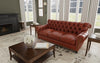 Image of Lancaster Grand Scale 90 Inch Chesterfield Style Tufted Sofa