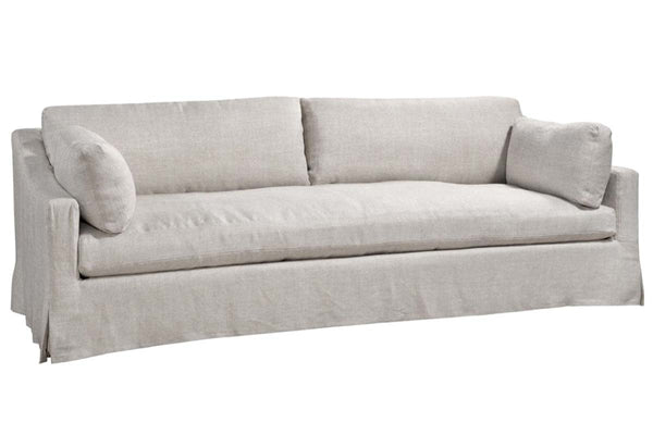 Lara 96 Inch "Quick Ship" Slipcovered Sofa - Out of Stock Until 07/31/2024