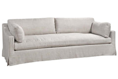 Lara Linen 96 Inch "Quick Ship" Slipcovered Sofa