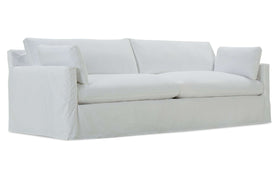 Liza II 100 Inch Slipcovered Sofa