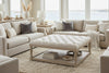 Image of Pierce "Quick Ship" 42 Inch Square Tufted Top Ottoman