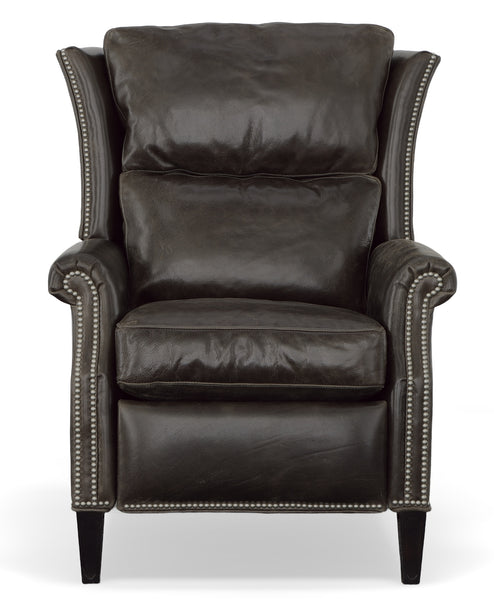 Luke Tall Wing Back Leather Recliner