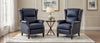 Image of Luke Tall Wing Back Leather Recliner