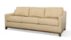 Image of Martin Pillow Back Leather Sofa Or Sleeper Sofa