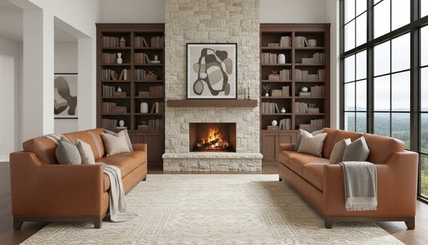 Martin 89 Inch Track Arm Pillow Back Sofa