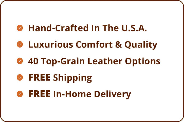 Aldrich Arts And Crafts Style Mission Leather Recliner Chair