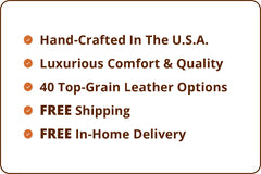 Aldrich Arts And Crafts Style Mission Leather Recliner Chair
