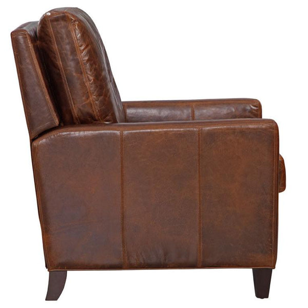 Nathan "Ready To Ship" POWER Leather Recliner (As Shown)