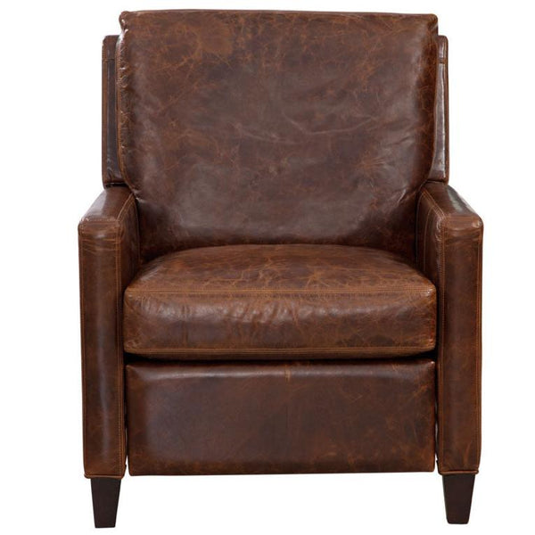 Nathan "Ready To Ship" POWER Leather Recliner (As Shown)