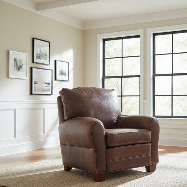 Orleans French Leather Recliner