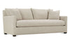 Image of Paulette 89 Inch QUEEN SLEEPER Single Bench Cushion Fabric Sofa