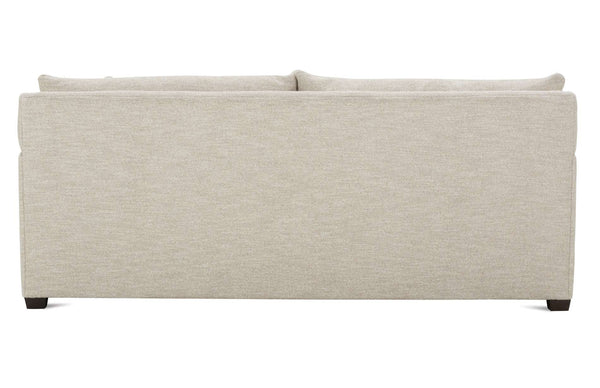 Paulette 89 Inch Single Bench Seat Fabric Upholstered Sofa