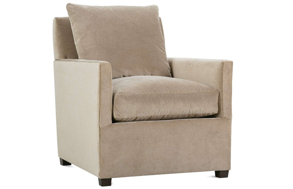 Paulette Fabric Upholstered Club Chair