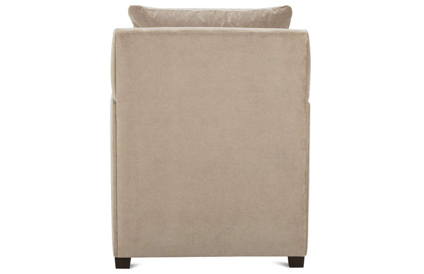 Paulette Fabric Upholstered Club Chair