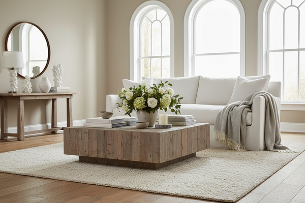 Paulette 89 Inch Single Bench Seat Slipcovered Fabric Sofa