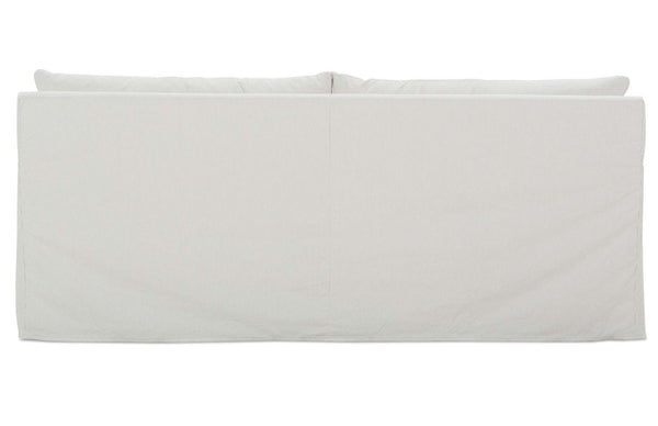 Paulette 89 Inch Slipcovered Fabric Sofa