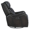 Image of Fairmont Leather "Quick Ship" SWIVEL/GLIDER Power Recliner