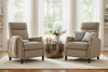 Image of Kirby Camel Leather "Quick Ship" Recliner