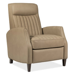 Kirby Camel Leather "Quick Ship" Recliner