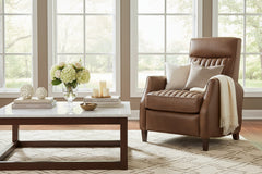 Kirby Bourbon Leather "Quick Ship" Recliner