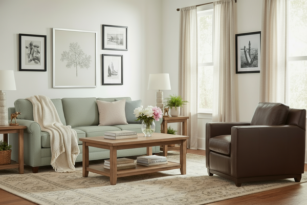 Ronald Modern Leather Collection