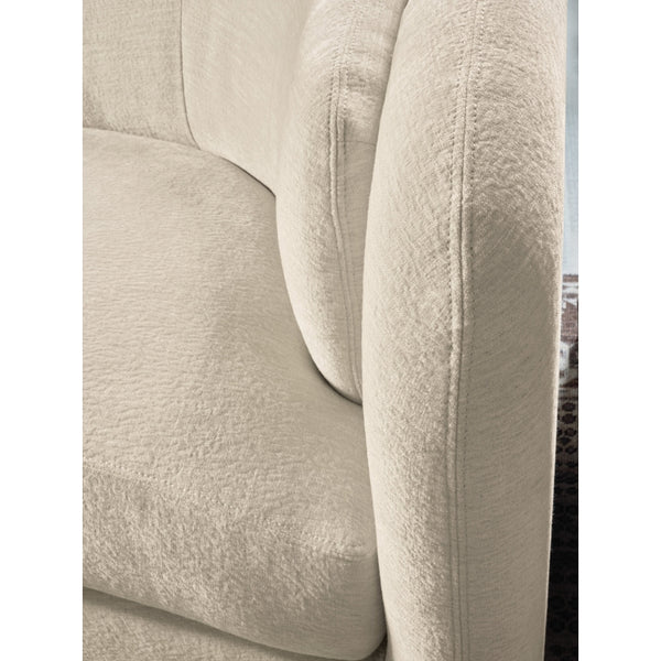 Luna Birch 96 Inch "Quick Ship" Oversized Bench Seat Fabric Sofa