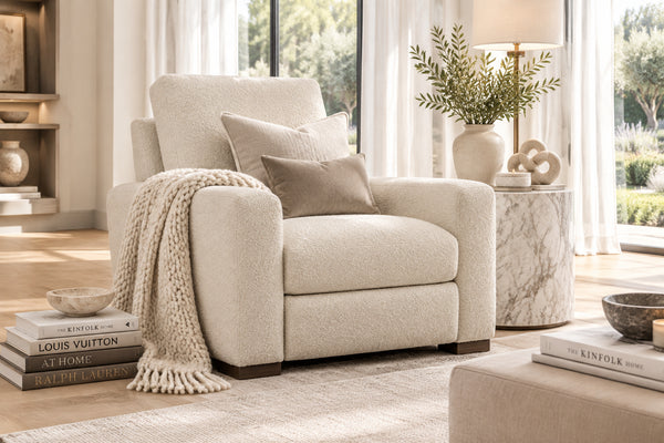 Cooper "Quick Ship" POWER Fabric Recliner Chair