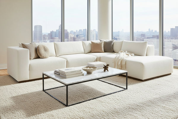 Sonja Modern Tight Seat Modular Sectional