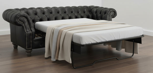 Westminster Tufted 8-Way Hand Tied Chesterfield Sofa / Sleeper