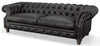 Image of Westminster 94 Inch Chesterfield Tufted Leather Sofa