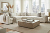 Image of Yates Three Piece Modern Bench Seat Pillow Back Sectional (As Configured)