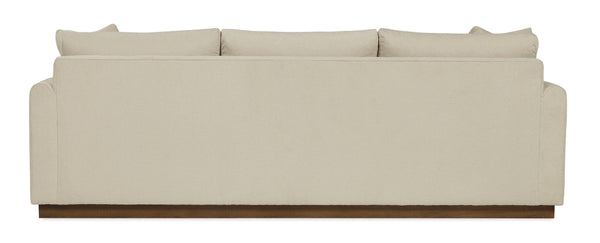 Briggs 97 Inch "Quick Ship" Fabric Upholstered 3 Cushion Sofa