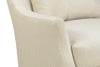 Image of Adriana 8-Way Hand Tied Fabric 360 Swivel Pillow Back Accent Chair With Splayed Arms