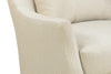 Image of Adriana 8-Way Hand Tied Fabric 360 SWIVEL/GLIDER Accent Chair With Narrow Splayed Arms