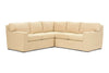 Image of Alana 3 Piece Slipcovered Square Arm Sectional Sofa (As Configured)